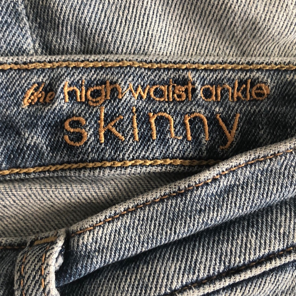 7 For All Mankind Luxe Vintage High Waist Ankle - Picture 9 of 10